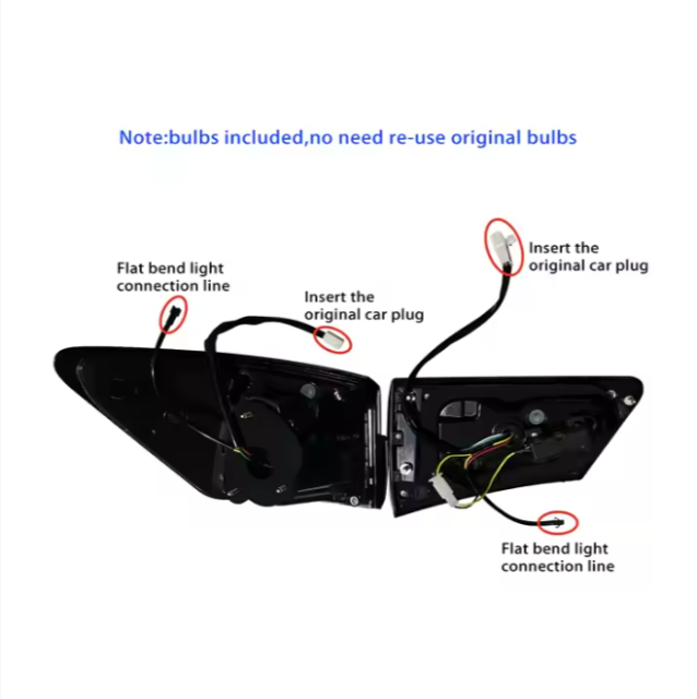 Fog Lamp for Lexus IS250 IS350 2006-2012 Manufacturer Led Tail Light With Sequential Turn Signal Lamp Assembly