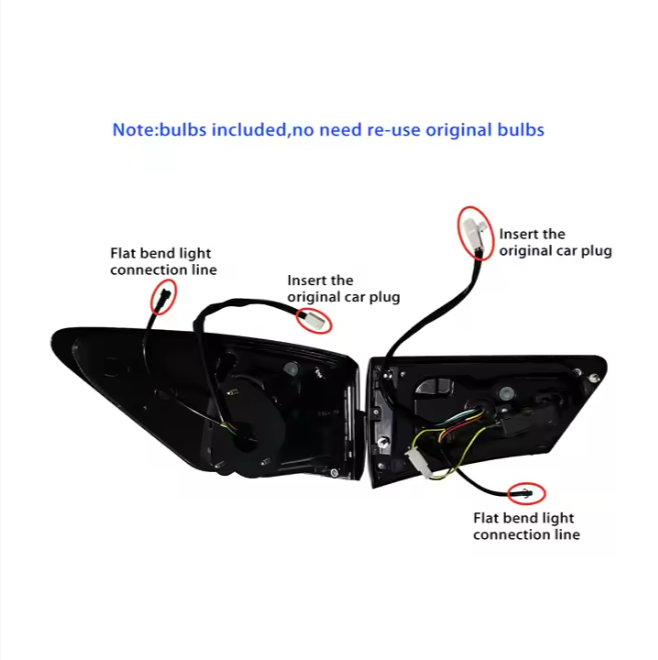 Fog Lamp for Lexus IS250 IS350 2006-2012 Manufacturer Led Tail Light With Sequential Turn Signal Lamp Assembly