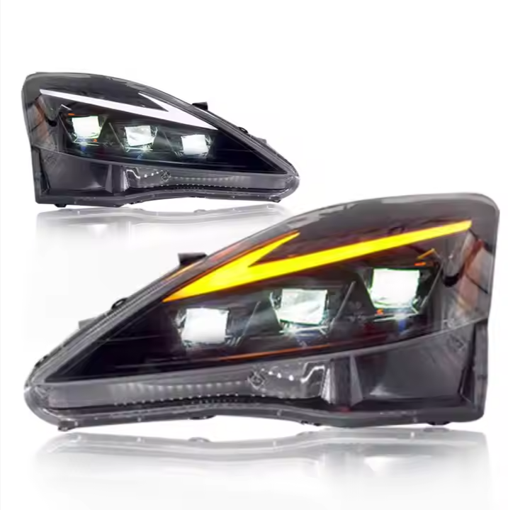 Modified Headlamp for Lexus IS250 IS300 2006-2012 Car Led Headlight Plug and Play Front Lamps Accessory