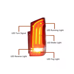 Rear Lamp for Mercedes Benz V-class Vito V260 V250 W447 Metris 2016-2023 Led Taillights Back Tail Lamp Assembly