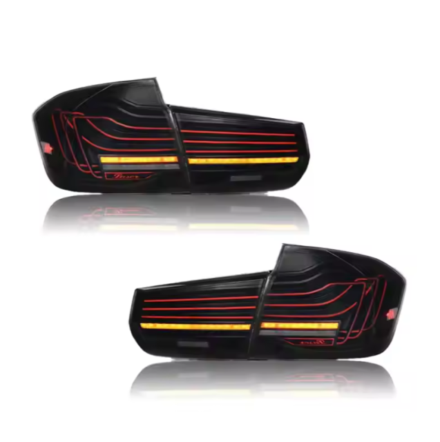 Auto Car Parts Tail Lights for BMW 3 Series F30 F35 2012-2018 Taillight Assembly Dragon Scale Turn Signal Lights