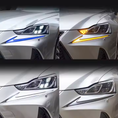 DRL RGB Led Daytime Running Light for lexus IS250 IS300 Led Head Lamp Assembly Front Bumper Light