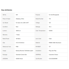 For Benz Vito W447 2016-2023 Car Taillight Lights LED Auto Flashing Signal Light Assembly Sell Well Accessories