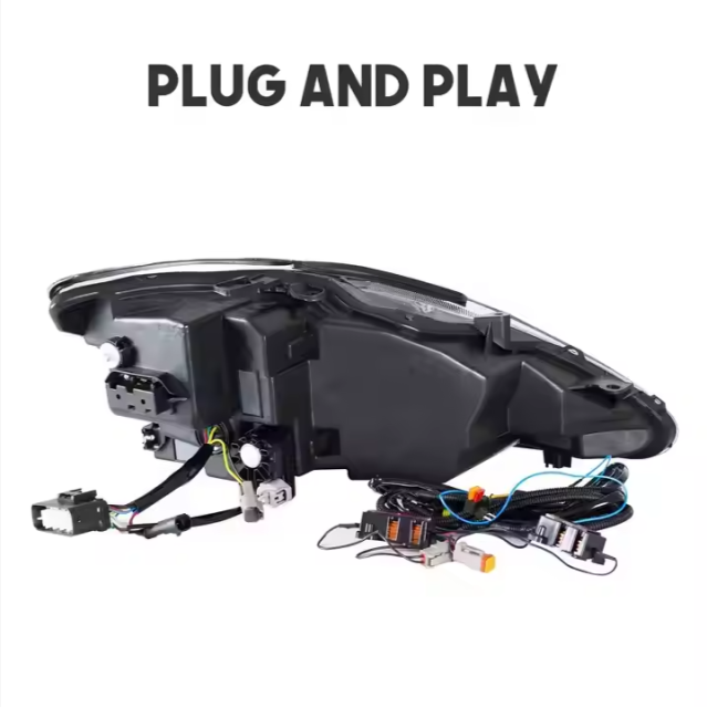 RGB LED Car Head LAMP DRL Start up Animation IS250 IS350 ISF 200d 2006-2013 Plug and Play Headlights for Lexus IS250