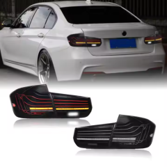 Auto Car Parts Tail Lights for BMW 3 Series F30 F35 2012-2018 Taillight Assembly Dragon Scale Turn Signal Lights