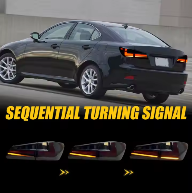 Fog Lamp for Lexus IS250 IS350 2006-2012 Manufacturer Led Tail Light With Sequential Turn Signal Lamp Assembly