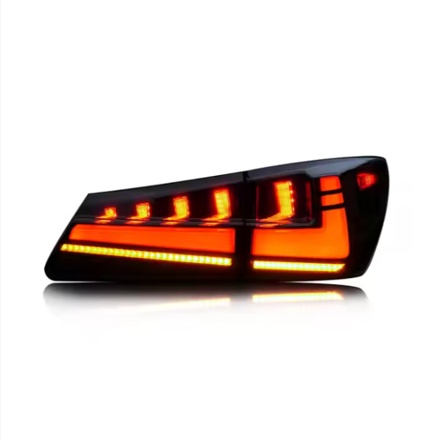 Modified Rear Lamp for Lexus IS250 IS350 2006-2012 Led Tail Light Lamp With Sequential Turn Signal Auto Parts