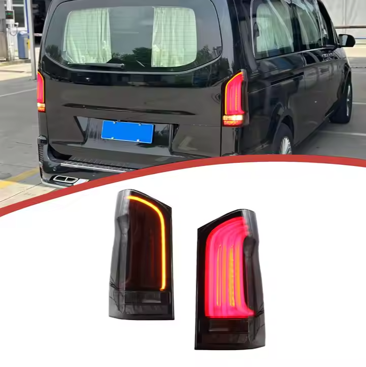 Light for Vito Tail Lights 2014-2020 W447 LED Tail Lamp DRL Rear Lamp Dynamic Signal ALL LED Accessories