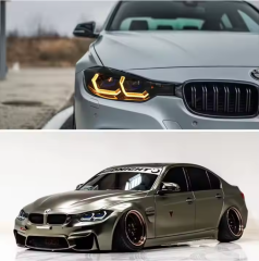 Headlights for BMW F30 F31F35 M3 F80 3-Series 2013-2018 LED Halogen Xenon Headlamps Front Lamp Light Lens Auto Accessories