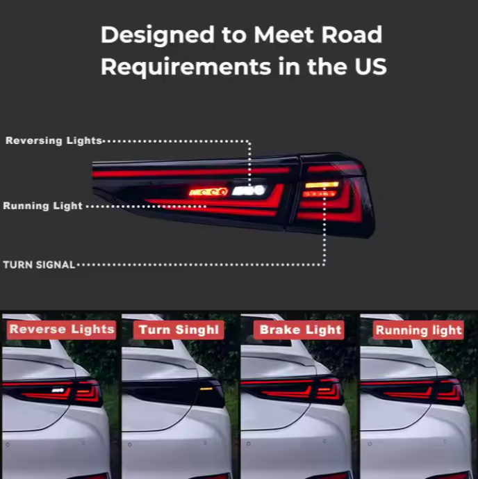 LED Tail Lamp for Lexus ES2018-2022 LED Taillight Assembly