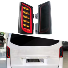Car Modified Led Lamp Tail Light for Benz Vito V250 V260 W447 2014 - 2020 Rear Lamp With Sequential Turn Signal Accessory