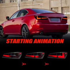 Fog Lamp for Lexus IS250 IS350 2006-2012 Manufacturer Led Tail Light With Sequential Turn Signal Lamp Assembly