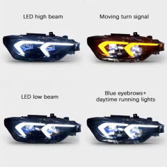 Modified F30 LED Headlight for BMW 3 Series F30 F35 2013-2015 New Condition