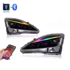 For Lexus IS250 2006-2012 RGB Headlights