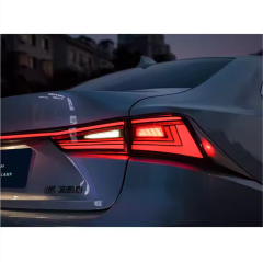 RGB LED Taillights for LEXUS IS250 300 350 2013-2020 Car Trunk Bar Light With Dynamic Animation Automobile Rear Lamp Assembly