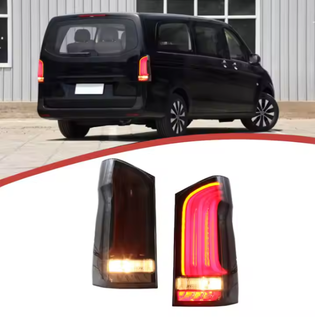 For Benz Vito W447 2016-2023 Car Taillight Lights LED Auto Flashing Signal Light Assembly Sell Well Accessories
