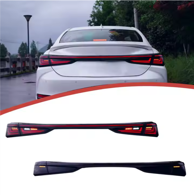 Wholesale New LED Start-up Animation DRL Tail Lights for Lexus ES350 ES200 ES250 ES300h 2018-2023 Smoked