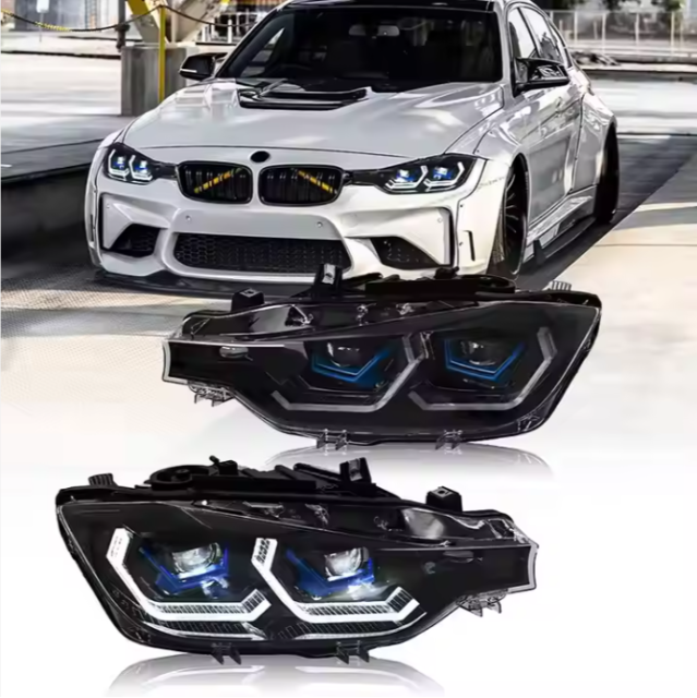 Headlights for BMW F30 F31F35 M3 F80 3-Series 2013-2018 LED Halogen Xenon Headlamps Front Lamp Light Lens Auto Accessories
