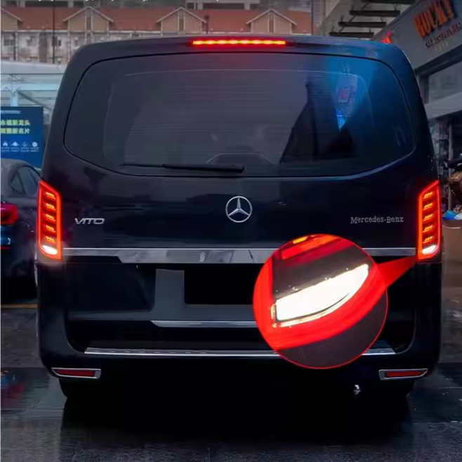Lights for Vito W447 2016-2022 V220 V260 V Class Metris Led Auto Taillight Upgrade Dynamic