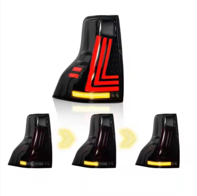 LED Tail Lights for Toyota Car Tail Lamp for Land Cruiser Prado 2013-2017 2018-UP Rear Lamp Assembly