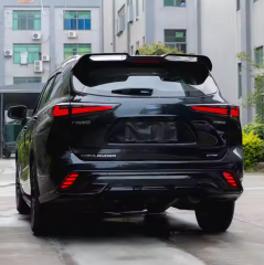 2021-2023 for Toyota Highlander LED Tail Lights New Red Rear Lamps Assembly DRL Start Animation Waterproof 4th Gen Rear Lamp 12V