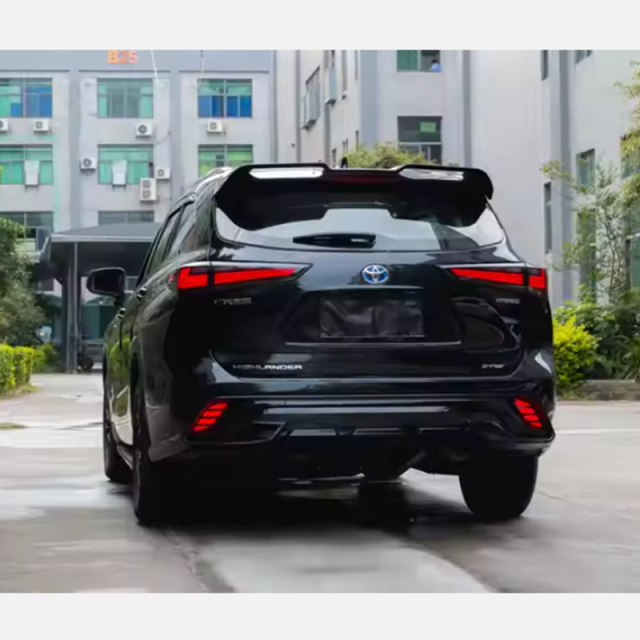 LED Tail Lights for Highlander 21-22 Car Rear Back Lamps Start up Animation for 4th Gen 2020-2022 for Toyota Highlander