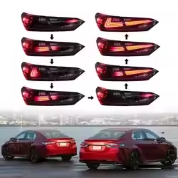 Led Tail Lamp Modified Led Tail Lights for Toyota Camry 8th Gen Taillight 2018-2023 Accessory