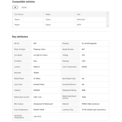 2018-24 Led Tail Lamp for Toyota Camry LED car lamp Tail Light Assembly with Animation DRL RGB Car Rear Back Lamps 24V DK Motion