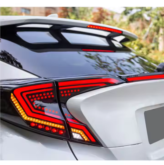 for TOYOTA CHR 2018 - 2020 Auto Parts Modified Car LED Tail Lights Assembly