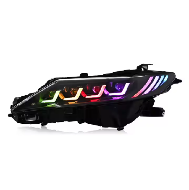 Hot Selling RGB Headlamp for Toyota Camry 2018-2024 LE SE XLE XSE TRD Sedan Headlight Front Lamp