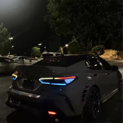 Stop Light Back Rear Light RGB Color Sequential for TOYOTA camry 2016-2023