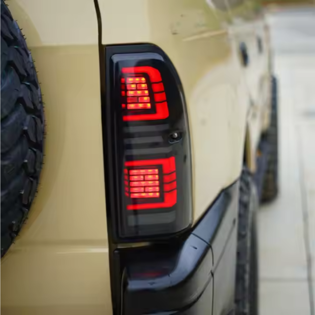 Modified Car Led Tail Lights 1996 - 2002 for Assembly LED Tail Lamp for Toyota Land Cruiser Prado 3400 LC90 LC95
