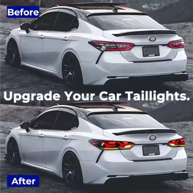 LED Tail Lights for Toyota Camry 2018-2021 Car Spoiler Assembly Camry LED Tail Lamp Assembly