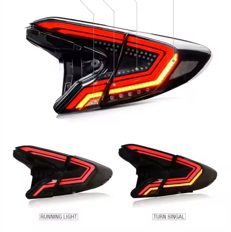 Factory Sale Car Spoiler Light Led Trunk Tail Lamp for Toyota CHR 2018 2019 2020 Rear Taillights