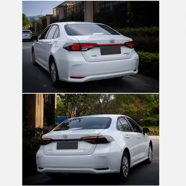 Full LED Tail Lights Back Rear Lamp 2020 2021 2022 2023 2024 Spoiler Lamp for Toyota Corolla SE LE Sedan
