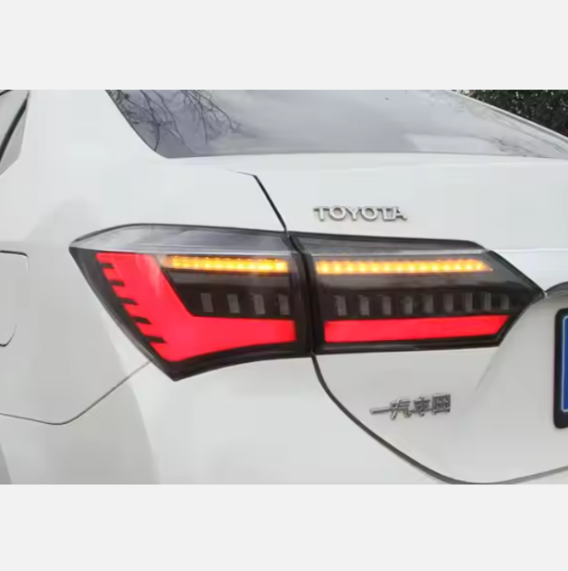 LED Tail Lights for Toyota Corolla 2014-2019 11TH GEN Sedan E210 Car Rear Lamp Assembly