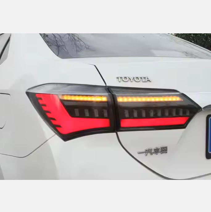 LED Tail Lights for Toyota Corolla 2014-2019 11TH GEN Sedan E210 Car Rear Lamp Assembly