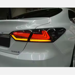 Tail Lights Assembly Start up Animation 2018-2024 DRL RGB Car Rear Back Lamps for Toyota Camry Tail Lamp