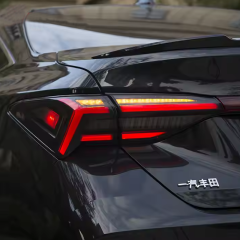 Car Tail Lamp Modified LED Through Lamp Running Lights Turn Signal Brake Lights for Toyota Avalon Taillights 2019-2022