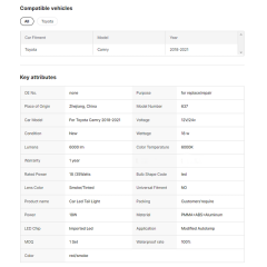 Best Price LED Tail Lights New Design Assembly for Toyota Camry 2018-2021 Led Tail Lamp Led Car LaMP