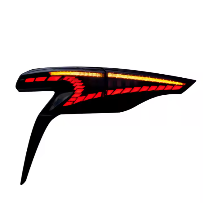 For 2021-2022 Toyota Sienna Factory Car LED Tail Lights Smoked DRL Rear Lamp Assembly Auto Styling Back Lamps