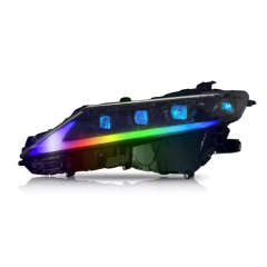 Factory RGB Style Headlamp For Toyota Camry 2018-2024 LE SE XLE XSE TRD Sedan High Blue Animation Start-Up Headlight Car