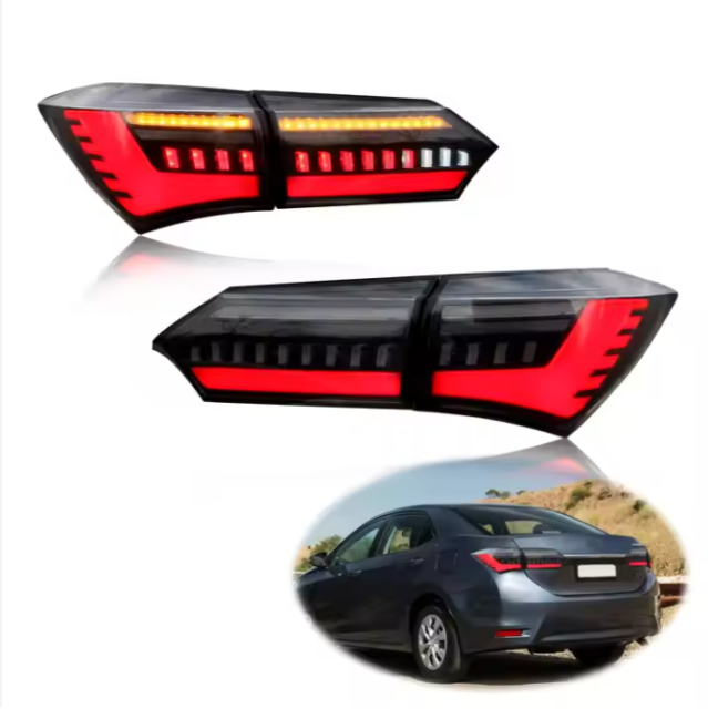 LED Taillights Rear Light Tail Lamp Assembly Tail Light 2014 2015 2016 2017-UP for Toyota Corolla