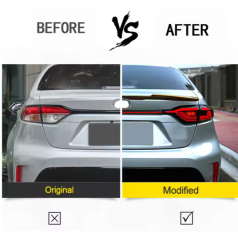 Auto Parts Modified Car Led Tail Lamp Light for Toyota Corolla 2020