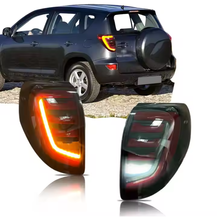 Upgrade Auto Lighting System Tail Light Lamp for Toyota RAV4 2009-2013 Taillight Taillamp Back Lamp Back Light