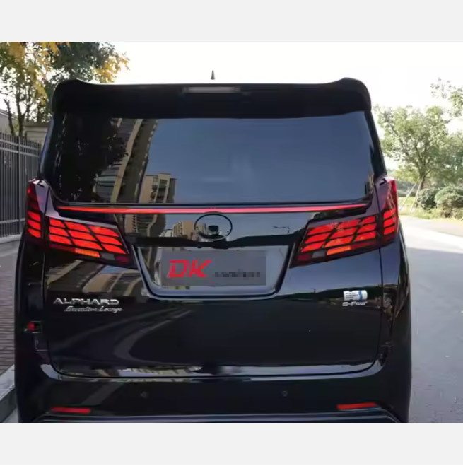 Tail Lamp for Car Toyota Alphard Led Tail Lights 2015-2023 Led Tail Lamp Auto Accessories for Alphard 30 35 to 40