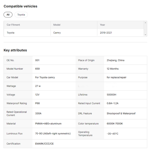 RGB Fish Bone Style Led Tail Light for Toyota Camry 2018 2019 2020 2021 2022 Rear Bumper Lamp