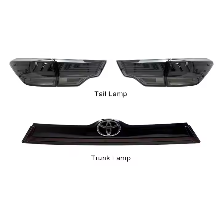 Led Taillights for Toyota Highlander 2016-2020 With Dynamic Start-up Animation Car Led Back Tail Lamp Assembly