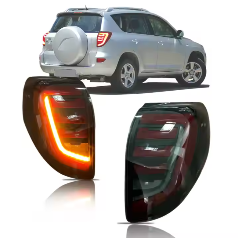 Brake Back Lamp for Toyota RAV4 2009-2012 Led Tail Light With Dynamic Animation Auto Rear Tail Lamp Assembly