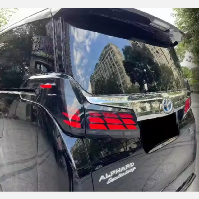 Upgrade Car Modified Led Tail Light Rear Lamp for TOYOTA ALPHARD VELLFIRE LED Tail Lamp 2015-2023 Year